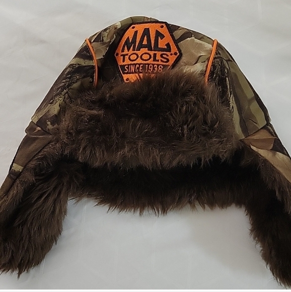 Mac Tools Furr hat carpenter tradesman winter hat stay warm! - Picture 4 of 4
